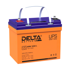 Аккумуляторная батарея DELTA DTM 12V33AH L