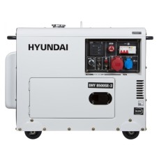 Дизельный генератор HYUNDAI DHY 8500SE-3